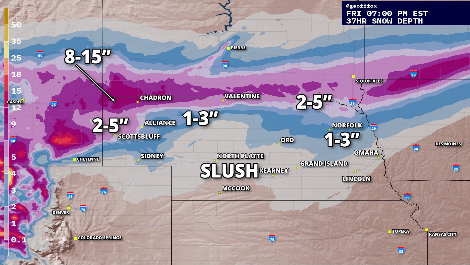 mixed precipitation starts thursday evening in panhandle panhandle news channel nebraska