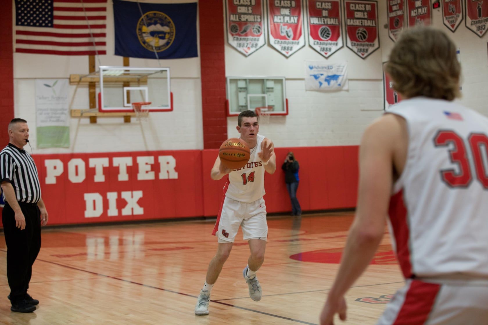Nebraska high school basketball district finals schedule PANHANDLE