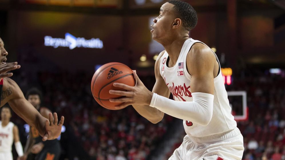 Bryce McGowens led Nebraska with 26 points, his sixth game this season with 25-or-more points.