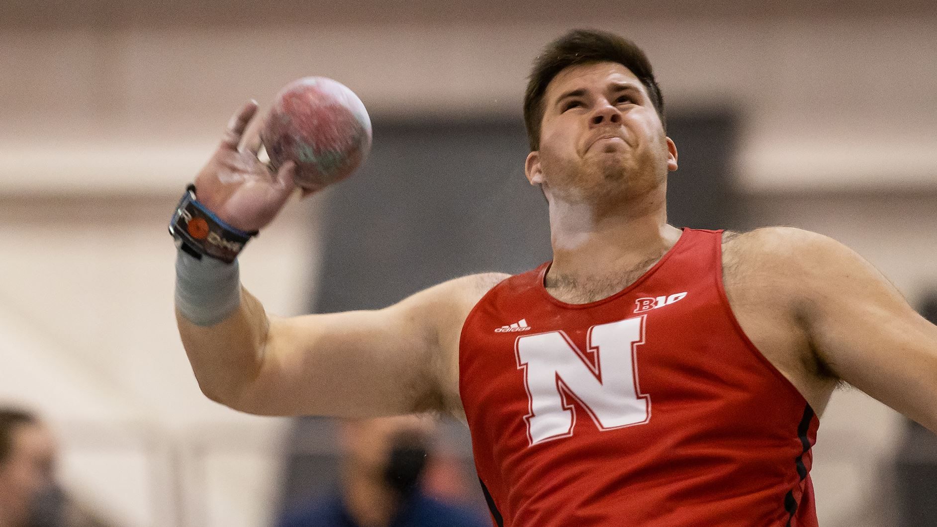 Maxwell Otterdahl won the men's shot put title with a top-10 throw in school history.