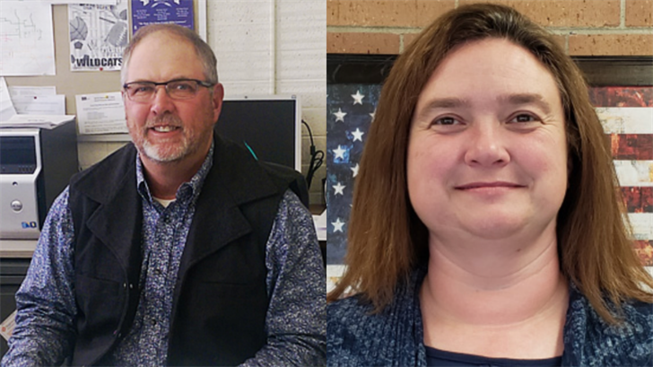 Monty Stoddard and Bernice Huffman