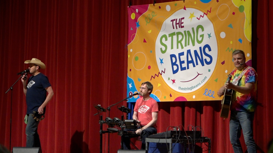 The String Beans perform for Sidney students Tuesday PANHANDLE NEWS