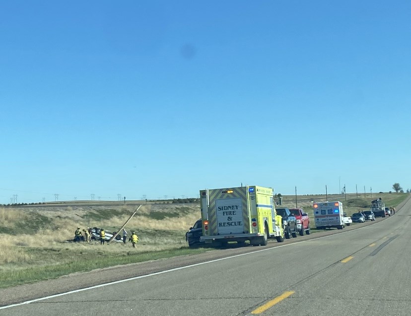 Vehicle rollover Thursday morning on Highway 385 - Vimarsana News