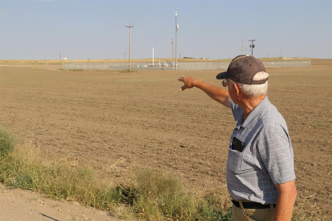 Young and other landowners are frustrated by the Air Force’s decision to ban windmills within two nautical miles of these missile silos – a decision that has paused and may end the biggest wind energy project in Nebraska history.