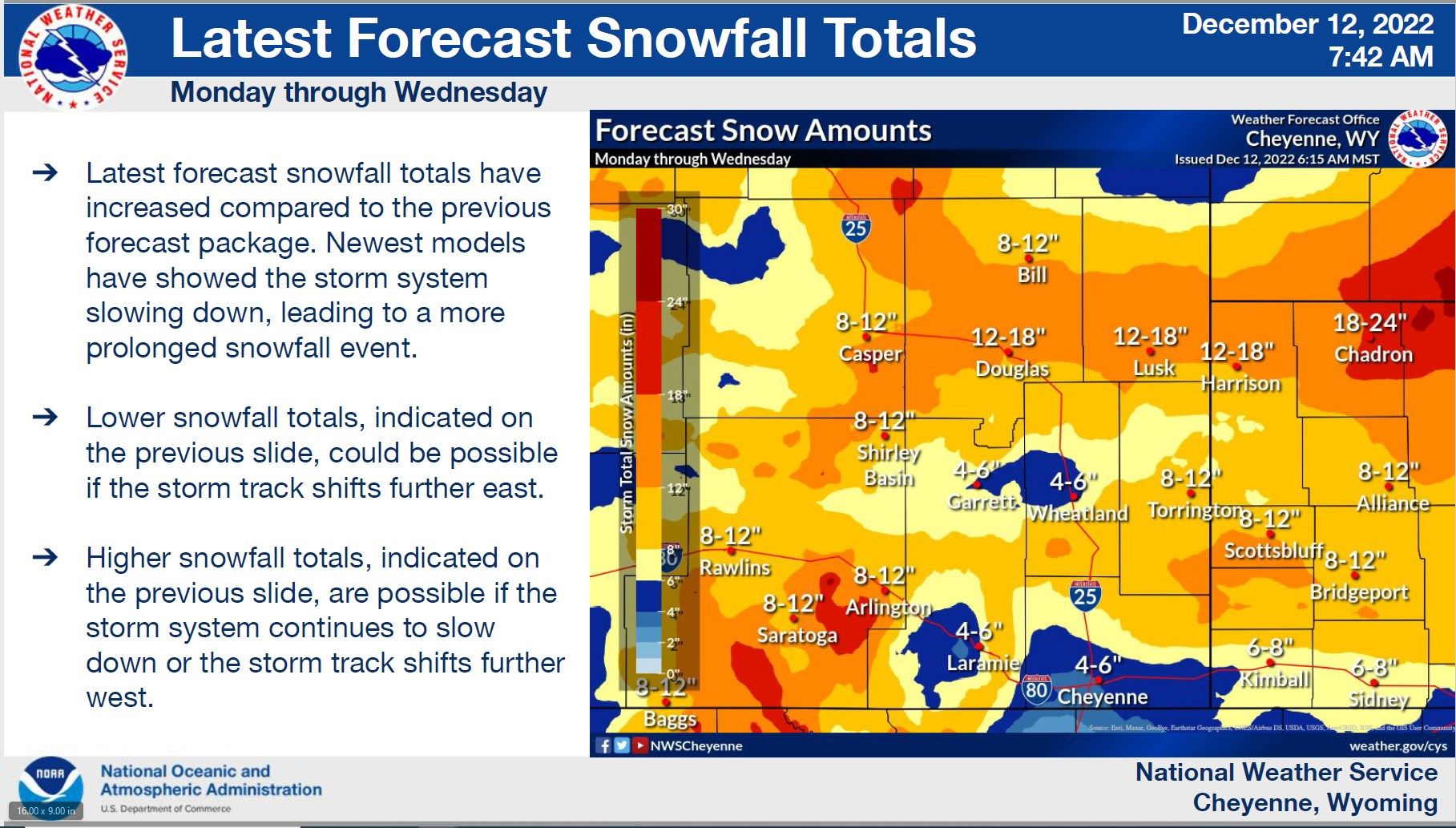 Update: Latest on incoming winter storm - PANHANDLE - NEWS CHANNEL NEBRASKA