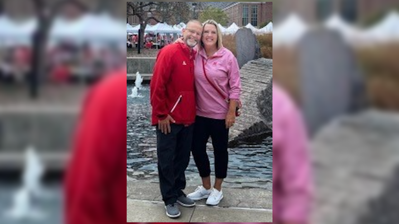 Andrew Farber, pictured with his wife, is expected to be the next superintendent of Sidney Public Schools.