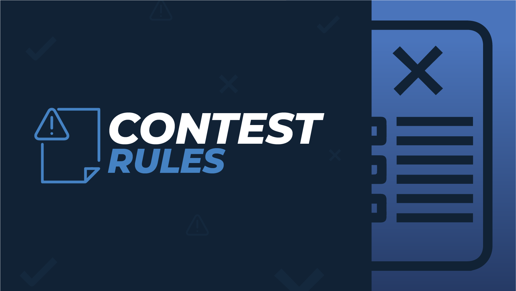 Contest Rules