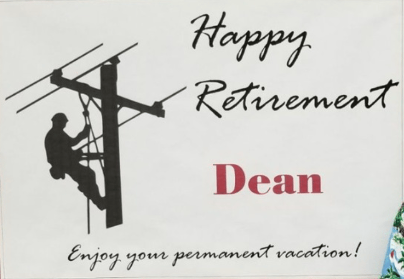 Dean Gipfert recently retired from Wheat Belt Public Power District.