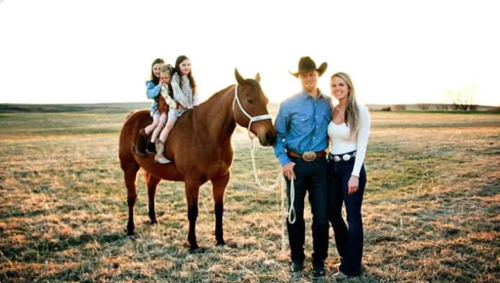 Terrel Vineyard with his family