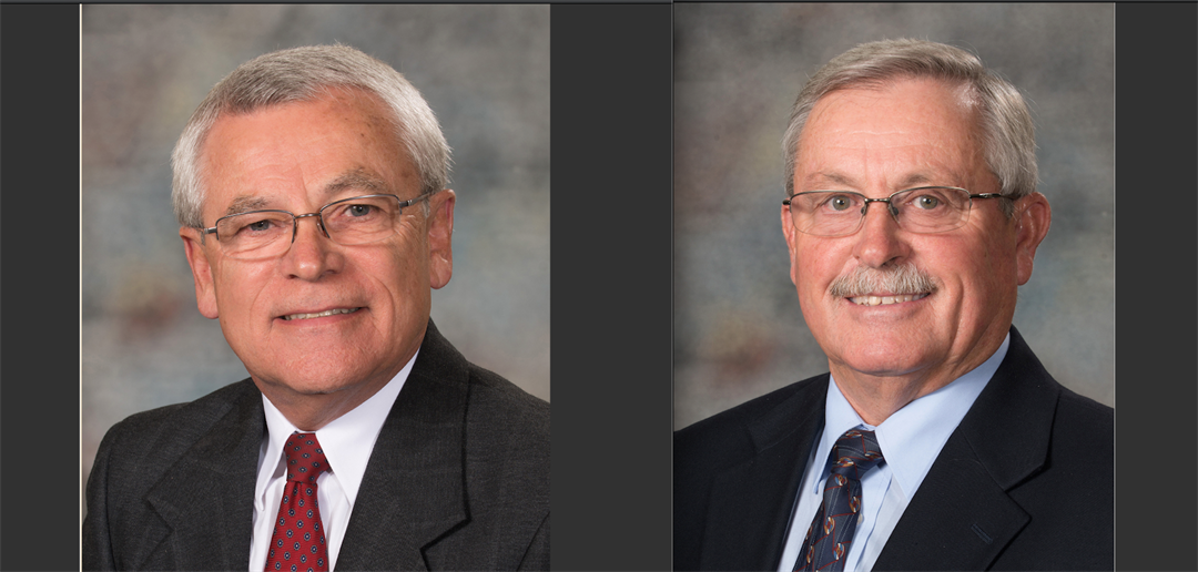 Senators Steve Halloran (left), Steve Erdman (right).