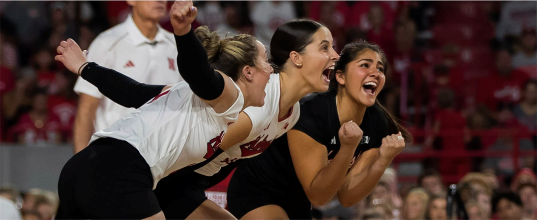 Huskers Football and Volleyball Teams Deliver Highly Successful Weekend -  BVM Sports