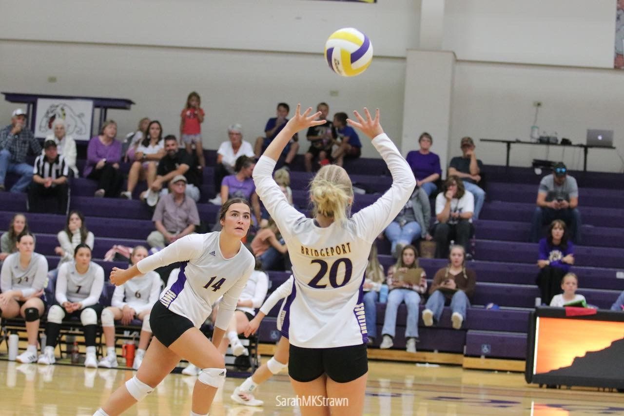 Watts sets new assists mark for the Bridgeport volleyball PANHANDLE