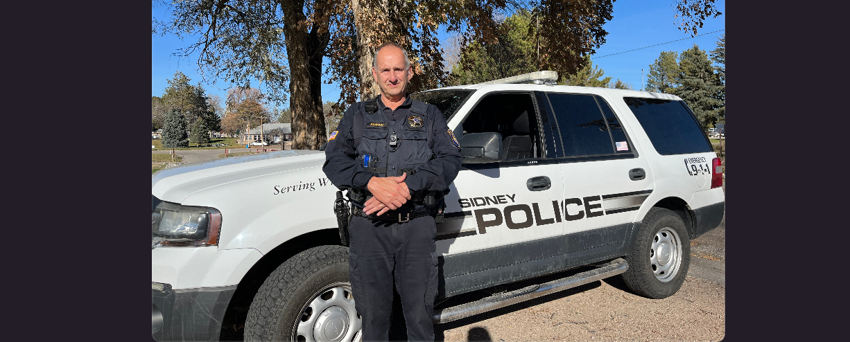 Sidney Police Lt. Keith Andrew has completed his last shift with the Sidney Police Department. He has accepted a position with the Attorney General's Office.