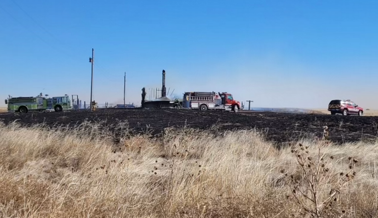 Potter, Dix firefighters respond to grass fire PANHANDLE NEWS