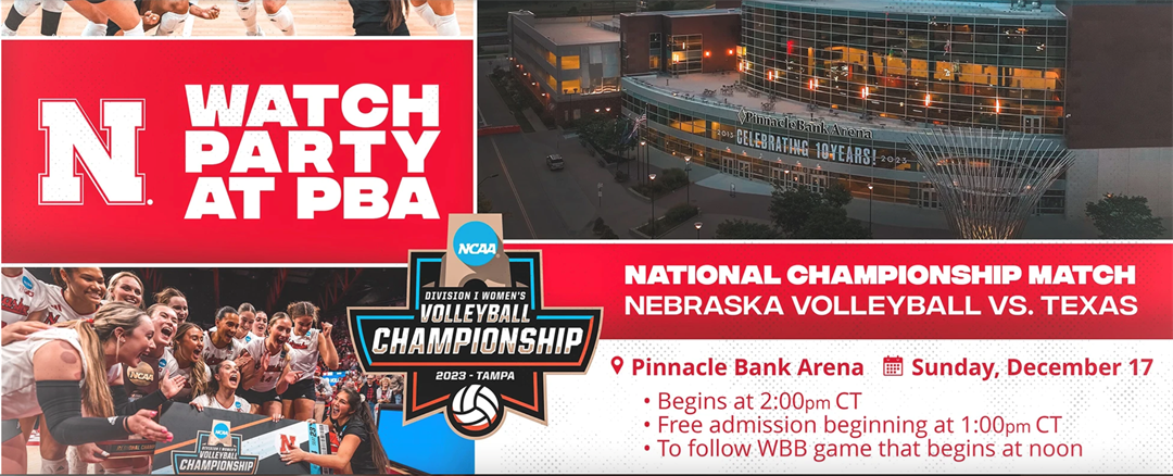 NU Notes: Nebraska Hosts Volleyball Watch Party at PBA - Vimarsana News
