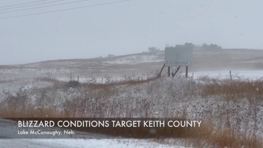 First round of Christmas snow hits Keith County; blizzard warning takes effect at 11 p.m. Sunday - Vimarsana News