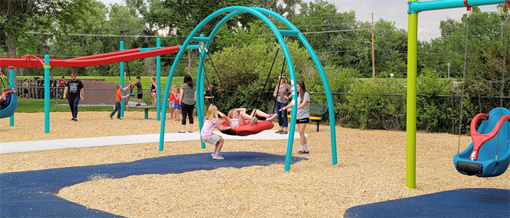 The Legion Park playground in Sidney.