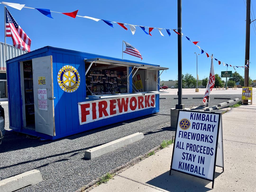 Kimball Rotary Fireworks Stand Now Open Panhandle News Channel Nebraska