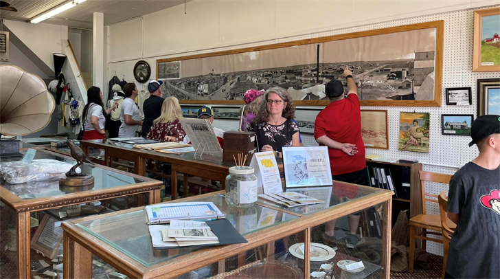 One of the attractions to Potter Days is touring the museum.