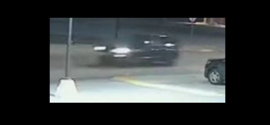 An SUV dark in color and its driver are being sought in connection with a pedestrian accident November 17.