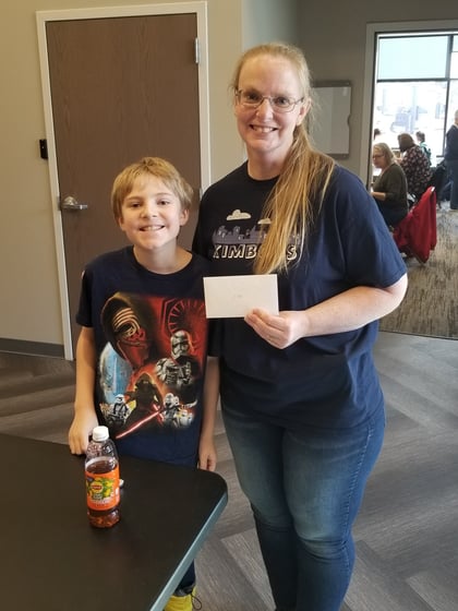 Andrew and Rhonda Hawthrone were the first place winners in the Puzzle Contest in 2023.