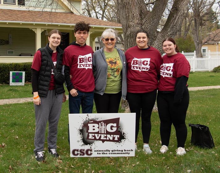 rom left, Halle Kauchich of Rock Springs, Wyo., Hans Bastron, Scottsbluff, Neb., Isabella Soto of Scottsbluff, Neb., and Madison Mashek of Sidney, Neb.
