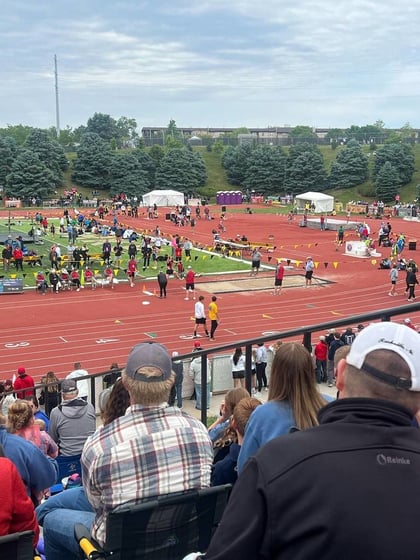 Kimball high school athletes competed at the State Track and Field & Field competition over the weekend.