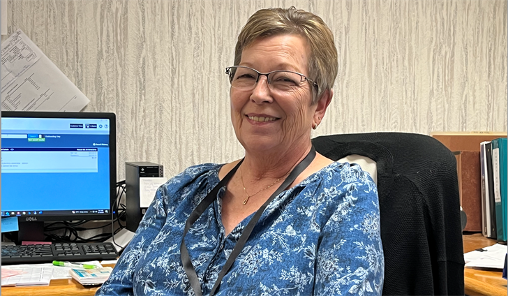 Shelley Bowlin announced her retirement today as Cheyenne County Treasurer