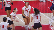 Huskers Roll Past Spartans, 3-0