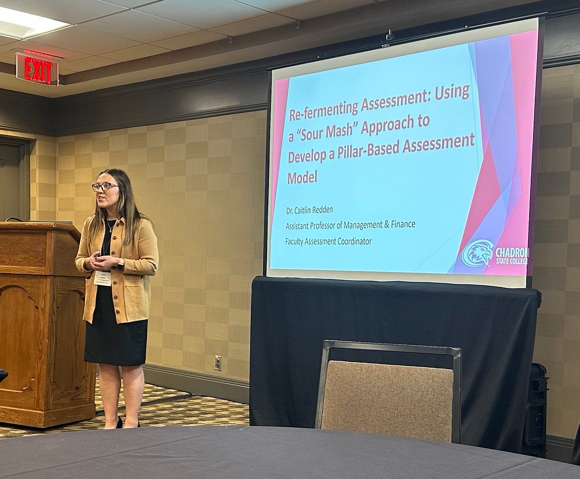 Chadron State College notes: Redden presents at national conference