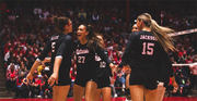 Huskers blast No. 11 Wisconsin in sweep
