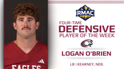 O'Brien wins fourth defensive player of the week