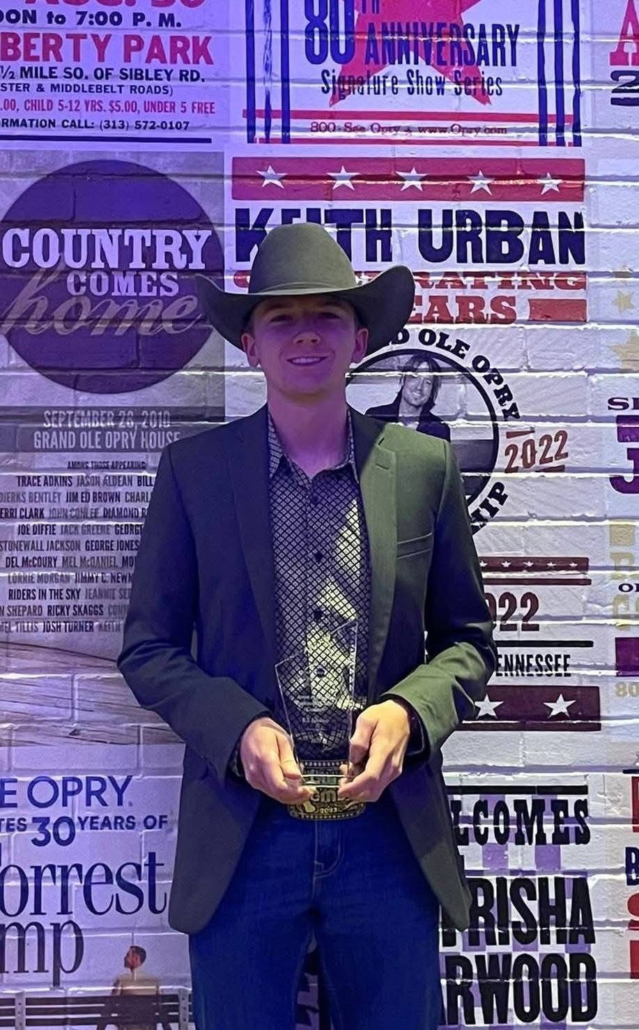 Downtown Sounds artist B.J. Jamison wins national music award at Grand Ole Opry