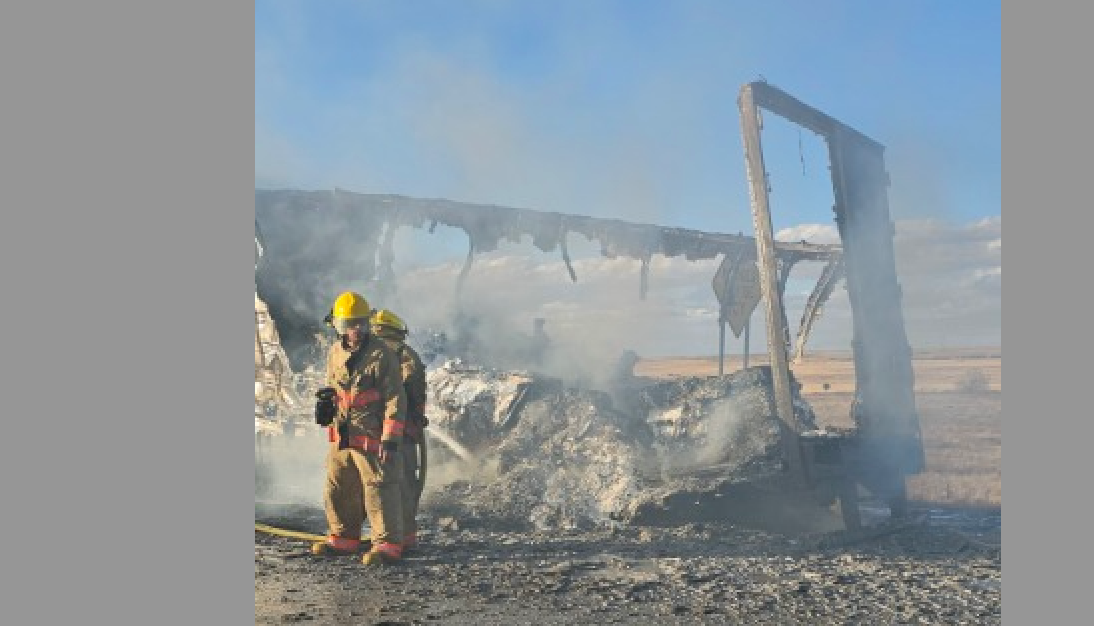 Officials close westbound I-80 near Chappell due to vehicle fire
