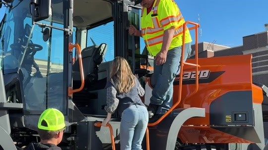 Bluffs Middle School student wins 'Name-a-snowplow' award