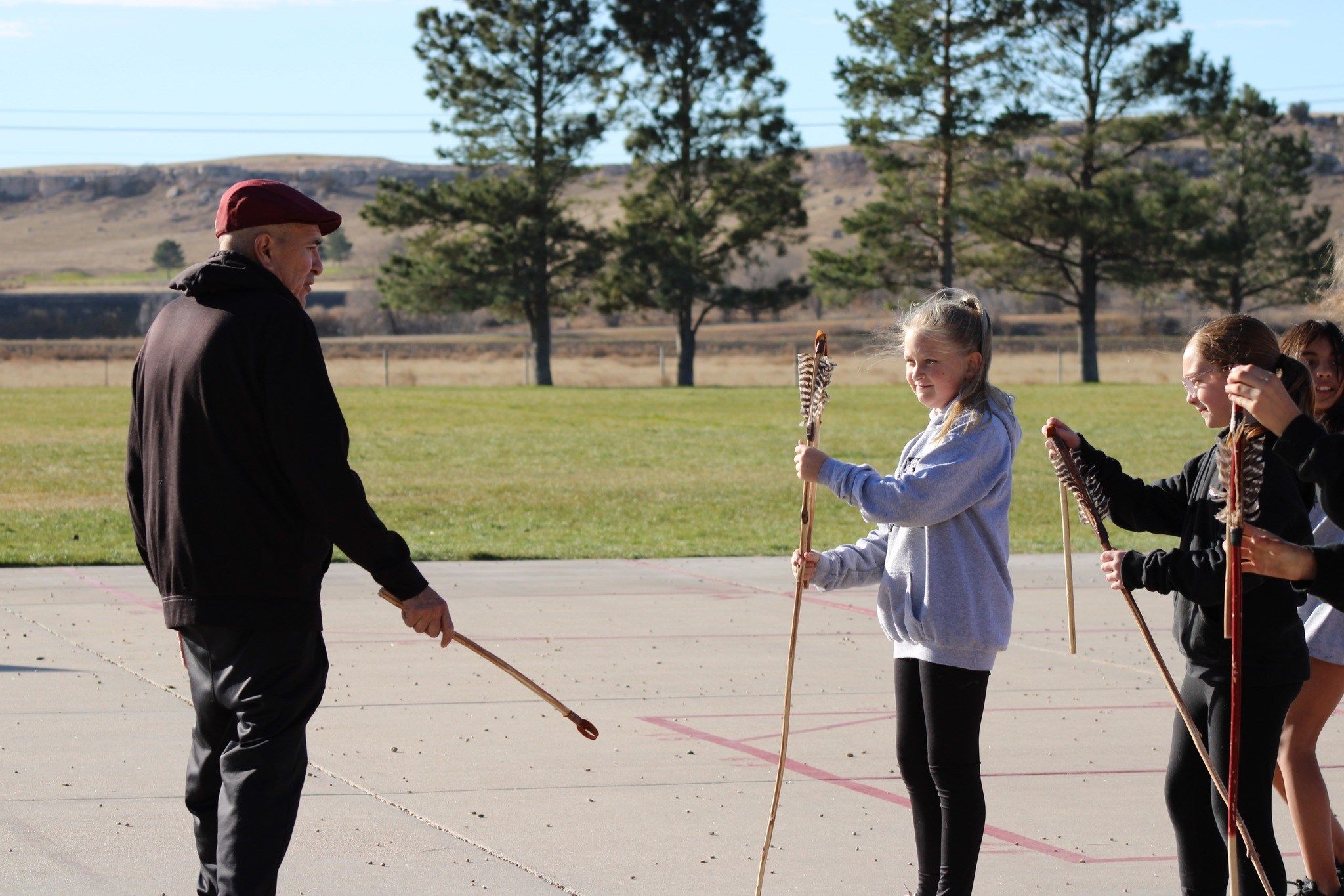West Elementary fourth graders learn about native cultures