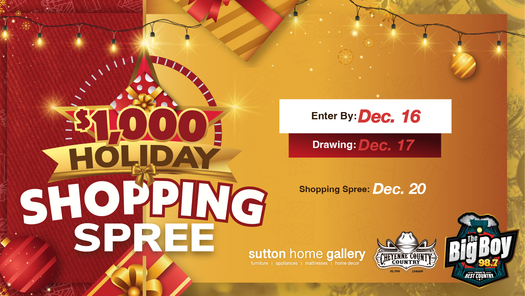 $1,000 Shopping Spree