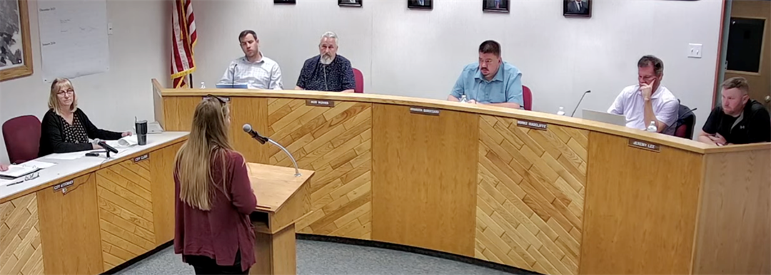 Brandy Stone, leader of Sidney's Creative District, asked the Sidney City Council to research other possible partners for the Creative District.