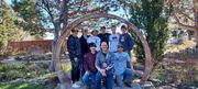 Sidney High School welding students build new moon gate for Living Memorial Gardens