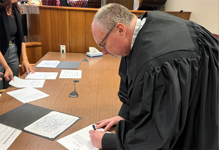 Two new CASAs take oath of office