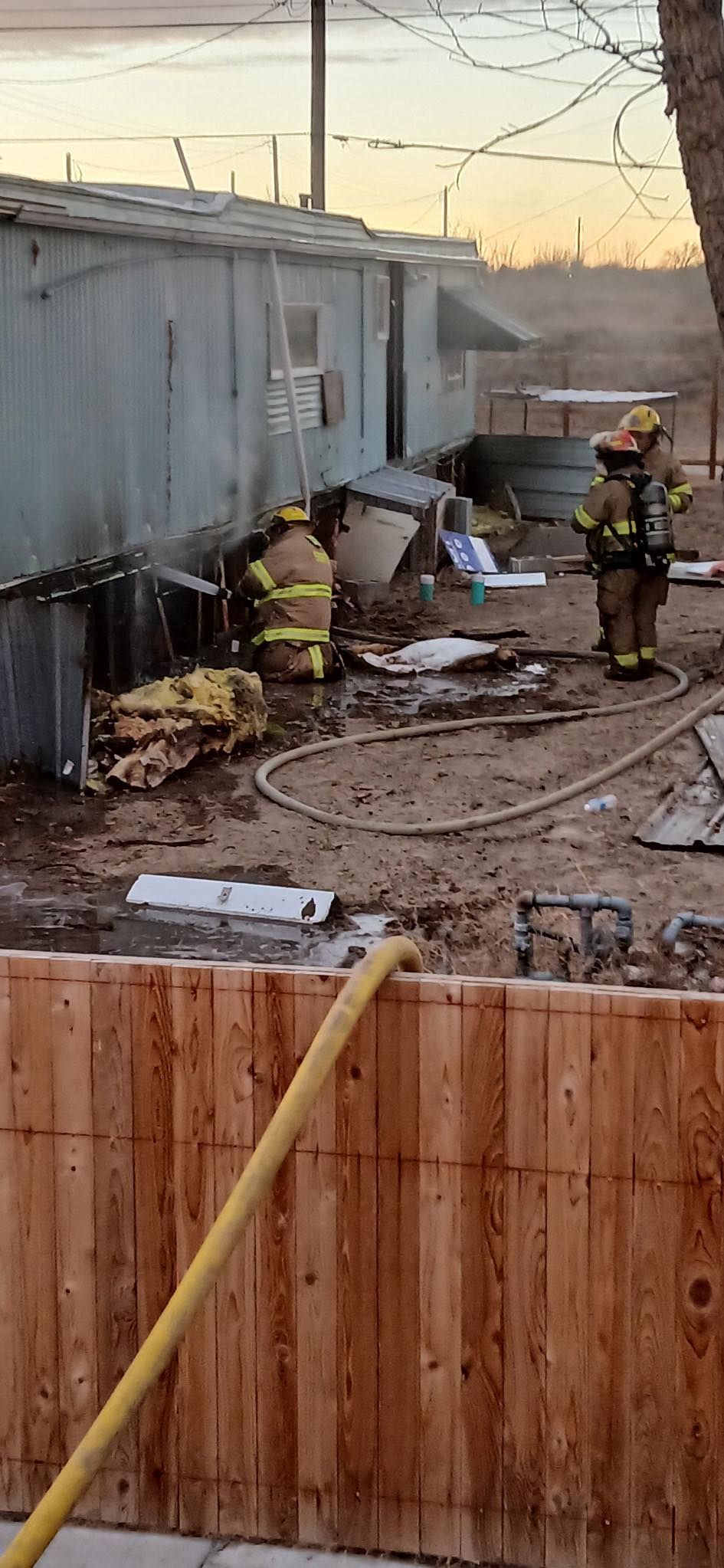 Electrical fire destroys trailer home in Terrytown