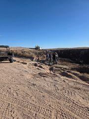 Mitchell firefighters contain grass fire north of town