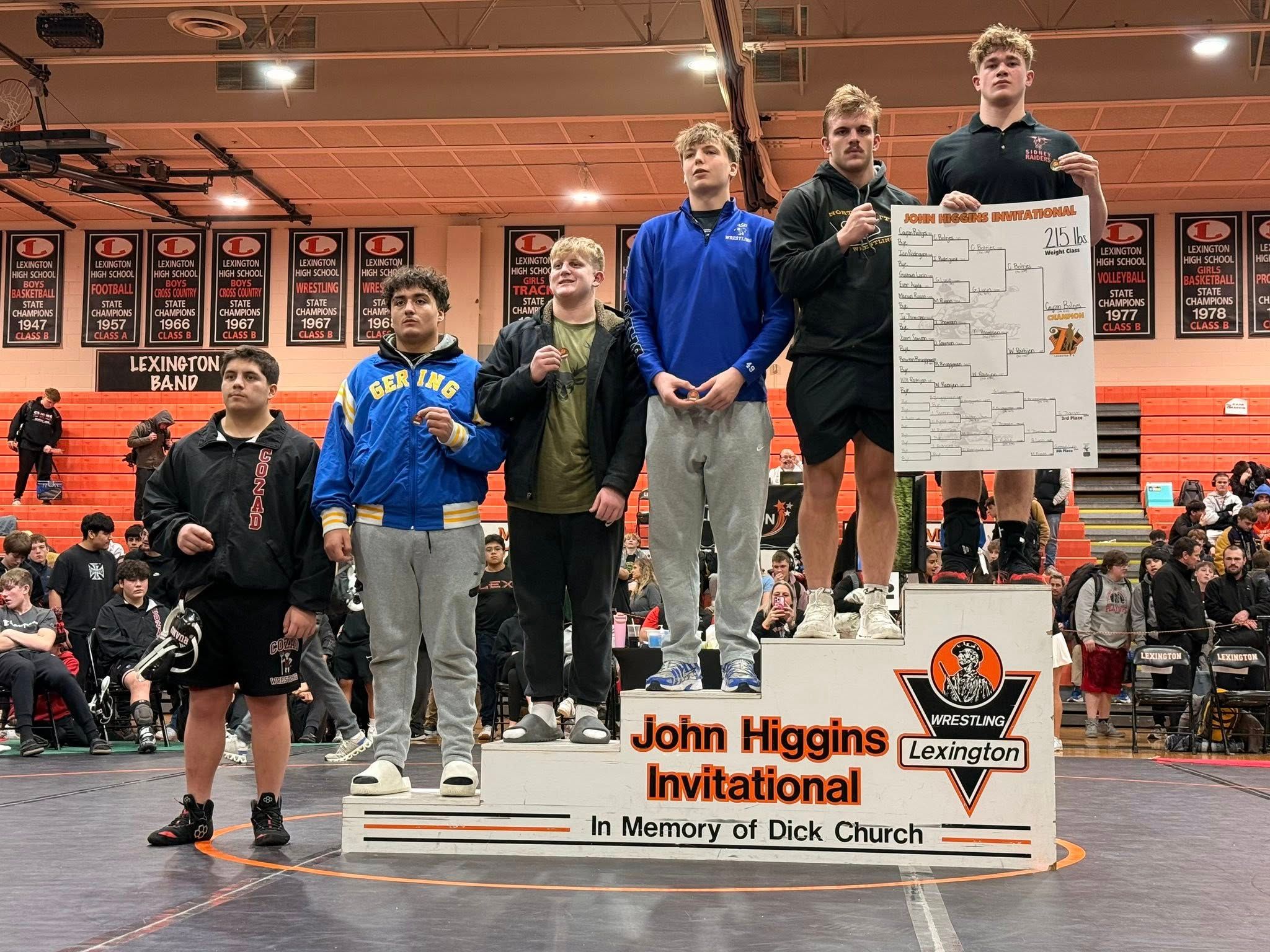 John Higgins Invitational crowns Bennington team title in Lexington
