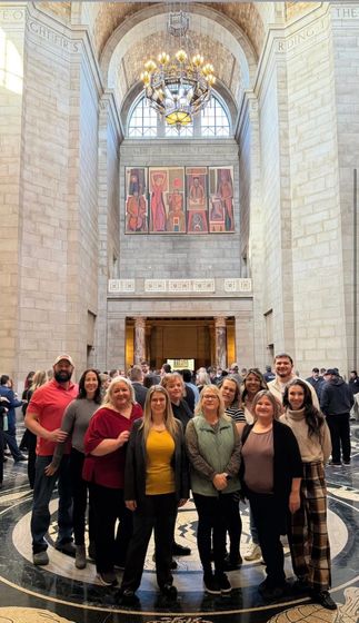 Representatives from local child care centers in the Nebraska Panhandle visited the Capitol to advocate for LB304.
